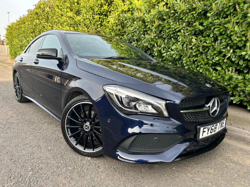 2018 CLA CLASS 1.6 CLA200 AMG LINE NIGHT EDITION PLUS COUPE 7G DCT EURO... photo